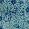 Hello Honey® 7" Distressed Blue Terracotta Vase with Floral Pattern